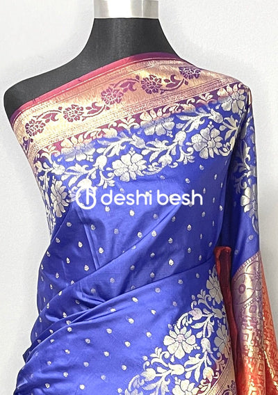 Traditional Designer Mirpur Katan Silk Saree - db18639