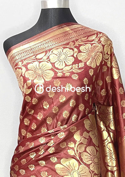 Traditional Designer Mirpur Katan Silk Saree - db18659
