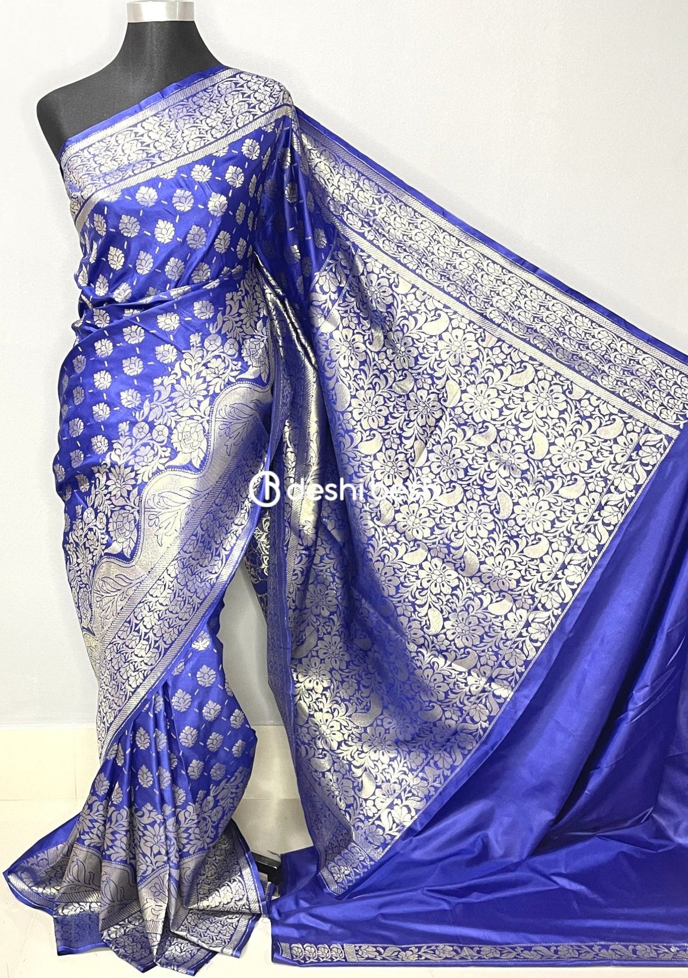 Traditional Designer Mirpur Katan Silk Saree - db18655