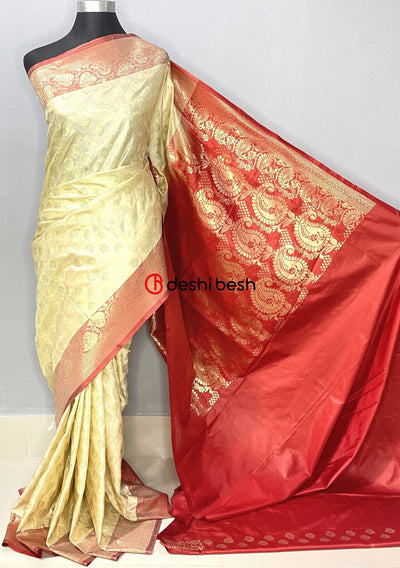 Traditional Designer Mirpur Katan Silk Saree - db18638