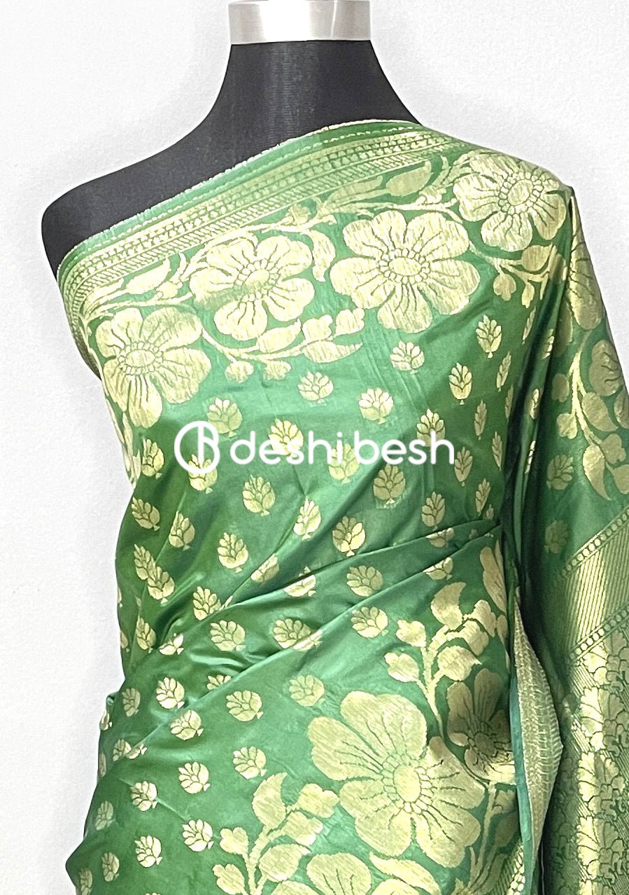Traditional Designer Mirpur Katan Silk Saree - db18643