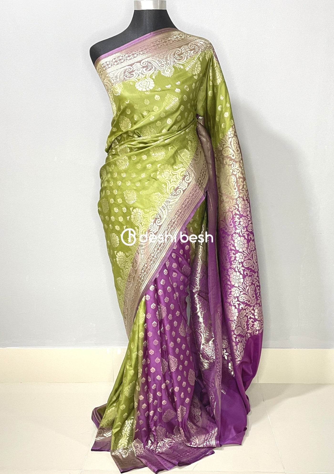 Traditional Designer Mirpur Katan Silk Saree - db18666