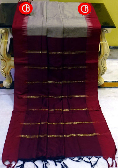 Traditional Gadwal Brocade Kangivaram Cotton Saree - db18013