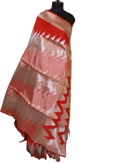 Traditional Hand Woven Jamdani Saree - db22827