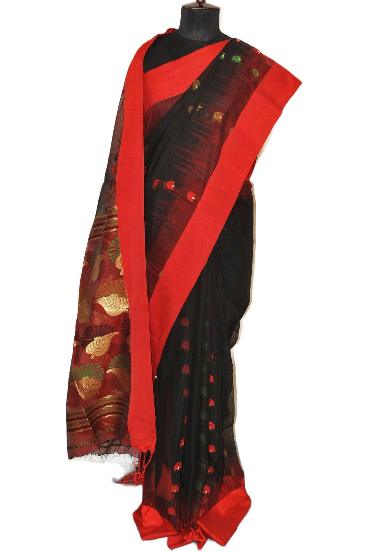 Traditional Hand Woven Jamdani Saree - db22826