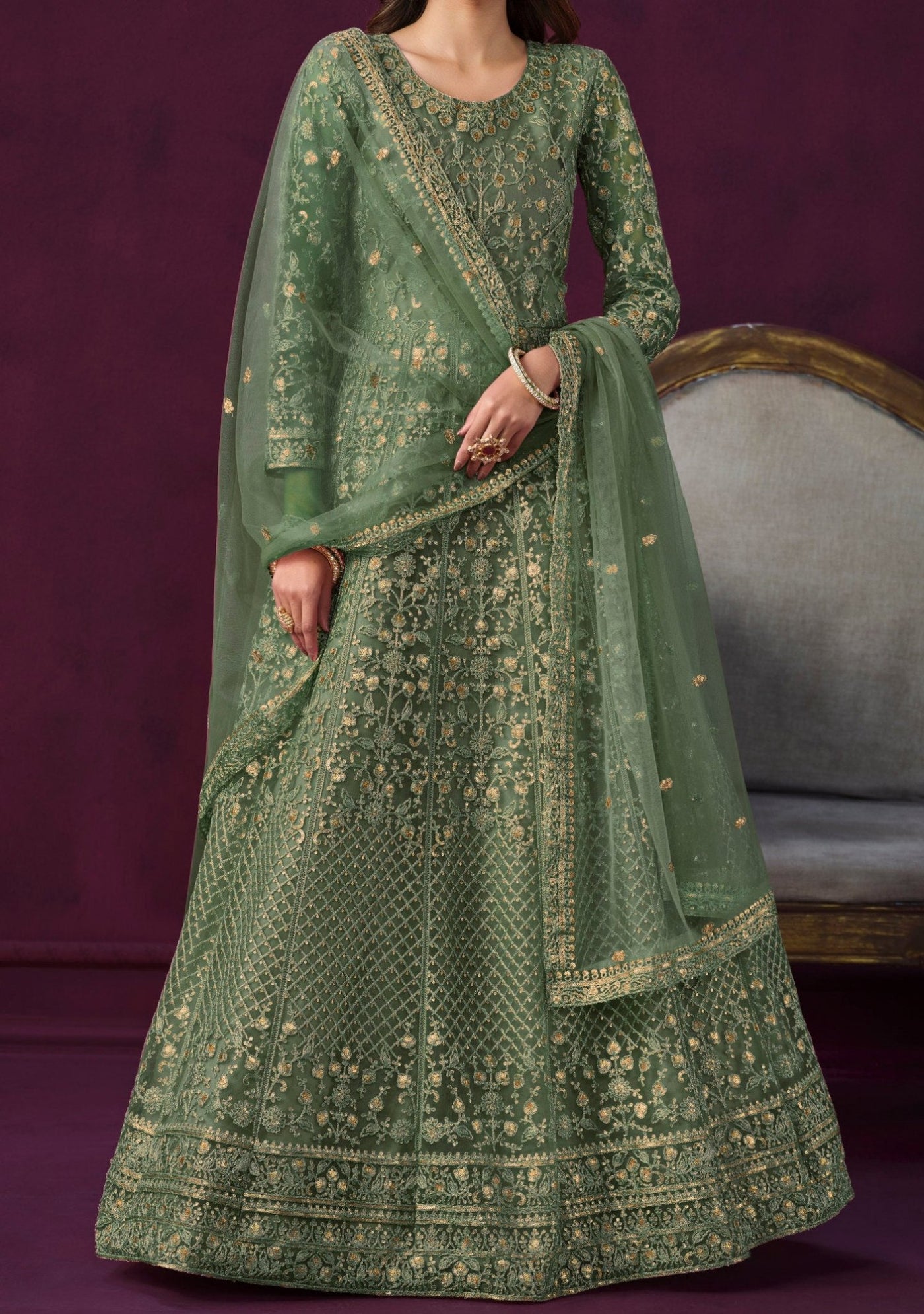 Twisha Aanaya Party Wear Anarkali Suit - db24716