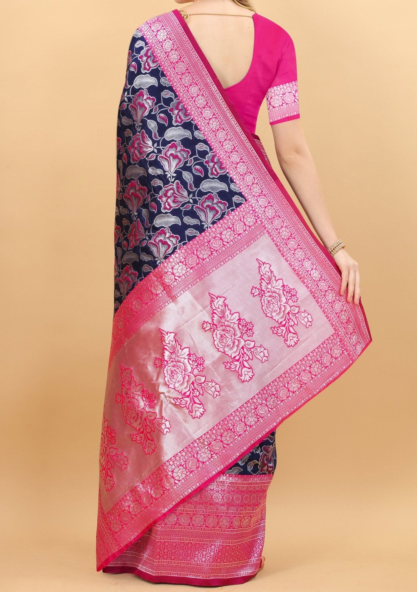 Varni Designer Roshni Jacquard Banarasi Silk Saree - db19938
