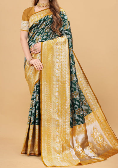 Varni Designer Roshni Jacquard Banarasi Silk Saree - db19935