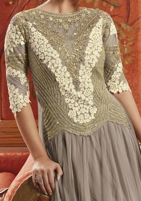 Vipul Unveils Designer Collection Anarkali Style Suit: Deshi Besh.