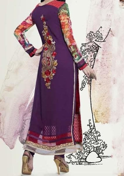 Virgin Design Collection Georgette Salwar Kameez Suit: Deshi Besh.
