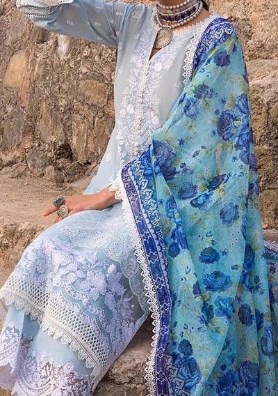 Zainab Chottani Embroidered Pakistani Master Copy Chikenkari Dress - db19747
