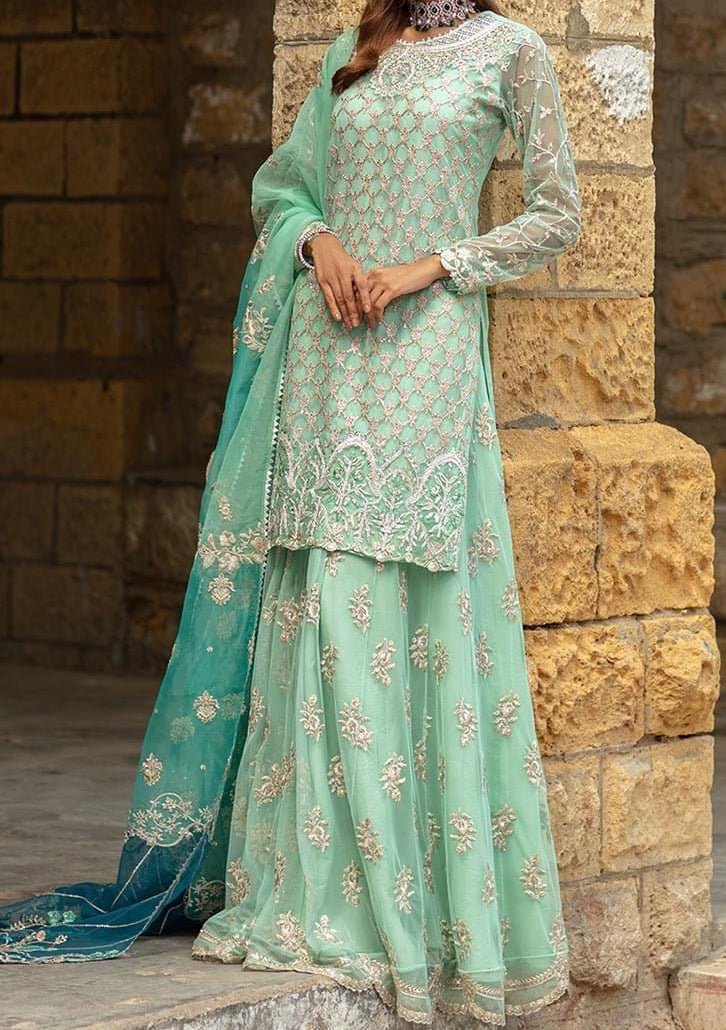 Zainab Chottani Embroidered Pakistani Master Copy Dress - db18736